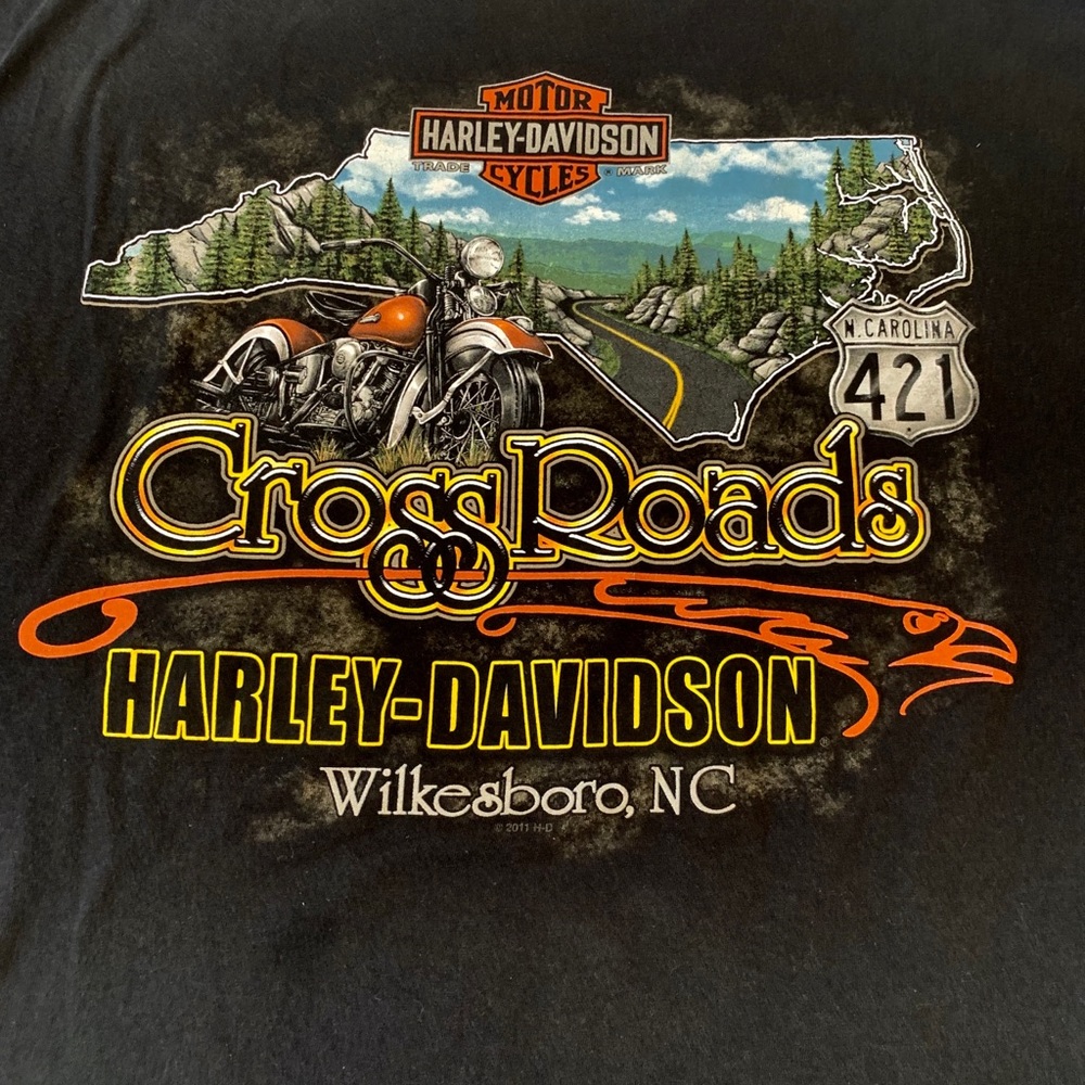 Vintage Harley Davidson Hog Shirt View 5